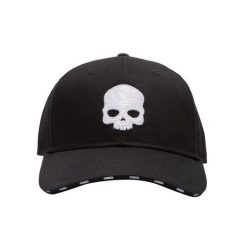 Czapka sportowa z daszkiem Hydrogen Skull Cap. Czarne czapki męskie HYDROGEN, na jesień, bez wzorów, sportowe. Za 169.99 zł.