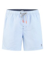 Happy Shorts Szorty kąpielowe w kolorze błękitnym rozmiar: L. Niebieskie szorty sportowe męskie Happy Shorts, l, z materiału, outdoorowe. Za 93.94 zł.