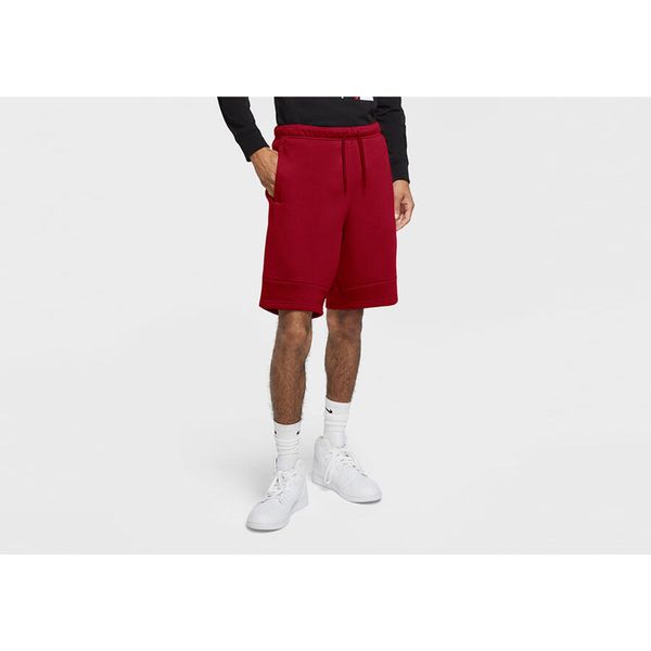 Spodenki męskie nike air jordan jumpman air fleece shorts gym red. Czerwone szorty męskie Nike, bez wzorów, sportowe. Za 149.00 zł.