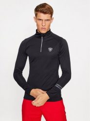 Rossignol Koszulka techniczna Poursuite RLMML01 Czarny Regular Fit. Czarne bielizna termoaktywna męska Rossignol, l, bez wzorów, z syntetyku. Za 379.99 zł.