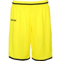 Krótki Spalding Move. Żółte szorty męskie Spalding, bez wzorów, z materiału. Za 120.35 zł.