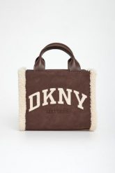 Torebka damska z futerkiem DKNY. Torebki klasyczne damskie DKNY, bez wzorów, bez dodatków. Za 619.00 zł.