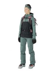 DYNAFIT Spodnie narciarskie "Radical" w kolorze zielonym rozmiar: M. Zielone spodnie dresowe damskie Dynafit, m, z materiału, narciarskie. Za 636.92 zł.