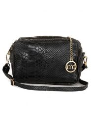 Mia Tomazzi Skórzana torebka w kolorze czarnym - 21 x 14 x 8 cm rozmiar: onesize. Czarne torebki klasyczne damskie Mia Tomazzi, bez wzorów, z materiału, bez dodatków. Za 173.99 zł.