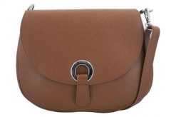 Listonoszka skórzana BARBERINI'S j. brązowa 641-12. Brązowe shopper bag damskie Barberinis, z aplikacjami, ze skóry, przez ramię, duże, zdobione, bez dodatków. Za 279.99 zł.