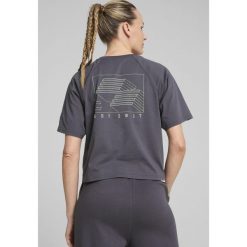 Damska koszulka PUMA x HYROX Motion Cat PUMA Galactic Gray. Szare bluzki damskie Puma, xl, bez wzorów, bez ramiączek. W wyprzedaży za 154.00 zł.