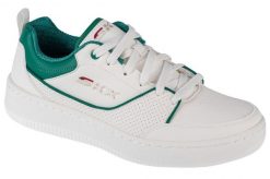 Buty sportowe Sneakersy męskie, Skechers Sport Court 92 - Ottoman. Białe buty sportowe na co dzień męskie Skechers, z materiału, bez zapięcia, trekkingowe, Skechers Sport. Za 239.99 zł.