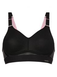 Triumph biustonosz sportowy - Hybrid Lite P EX Kobiety czarny, 75F. Czarne biustonosze sportowe damskie Triumph, bez wzorów. Za 329.95 zł.