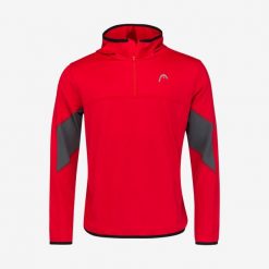 Bluza z kapturem męska Club 22 Tech. Czerwone bluzy z kapturem męskie HEAD, m, z materiału. W wyprzedaży za 203.00 zł.