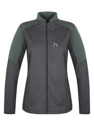 Hannah Kurtka polarowa w kolorze szaro-zielonym rozmiar: 38. Szare kurtki damskie Hannah, bez wzorów, z materiału, bez kaptura. Za 217.99 zł.