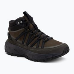 Buty turystyczne męskie Jack Wolfskin Wild Hike Texapore Mid. Zielone buty trekkingowe męskie Jack Wolfskin, z gumy, przed kolano, bez zapięcia, trekkingowe. Za 509.99 zł.