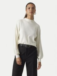Vero Moda Sweter Nancy 10290748 Beżowy Regular Fit. Brązowe swetry klasyczne damskie Vero Moda, l, z syntetyku, bez kołnierzyka. Za 109.99 zł.