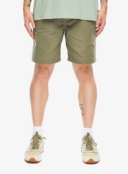 Spodenki Fjallraven Vardag Relaxed Shorts. Zielone szorty męskie Fjällräven, z bawełny, bez kołnierzyka. Za 456.49 zł.