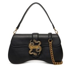 Torebka Just Cavalli. Czarne torebki klasyczne damskie Just Cavalli, bez wzorów, bez dodatków. Za 829.99 zł.