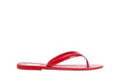 Japonki T&G Fashion 22-114 Red, Czerwony, Guma - 40. Czerwone klapki damskie TG, bez wzorów, z gumy, bez obcasa. W wyprzedaży za 17.10 zł.