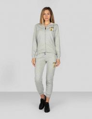 Trussardi Sport Bluza | 44F00023 | Kobieta | Szary. Szare bluzy sportowe damskie TRUSSARDI, s, z bawełny. W wyprzedaży za 239.00 zł.
