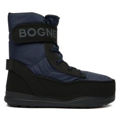 Śniegowce Bogner. Niebieskie buty zimowe męskie Bogner, bez zapięcia. Za 1,039.00 zł.