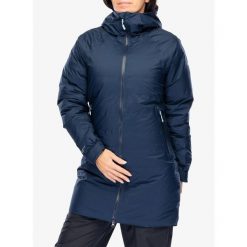 Płaszcz puchowy damski Rab Valiance Parka. Niebieskie parki damskie RAB, s, bez wzorów, z puchu, sportowe. Za 1,259.99 zł.