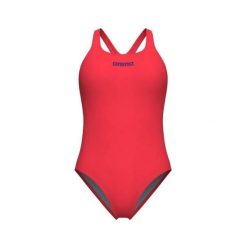 Damski kostium kąpielowy 1-częściowy Arena Team Pro Solid. Czerwone bikini damskie Arena, bez wzorów. Za 240.00 zł.