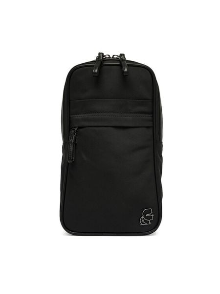 KARL LAGERFELD Saszetka A4M30268 Czarny. Czarne saszetki męskie Karl Lagerfeld, z materiału. Za 779.99 zł.