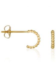 OR ÉCLAT Złote kolczyki-wkrętki "Demi cercle" rozmiar: onesize. Żółte kolczyki damskie Or Éclat, złote. Za 260.99 zł.