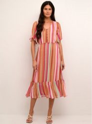 Cream Sukienka letnia Serena 10611490 Kolorowy Regular Fit. Sukienki damskie Cream, na lato, bez wzorów, z wiskozy, bez kołnierzyka, bez ramiączek. Za 549.99 zł.