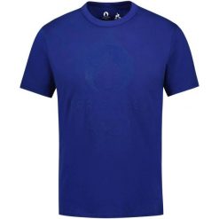 Koszulka Le Coq Sportif Graphic Paris 2024 N°1. Niebieskie t-shirty damskie Le Coq Sportif, xs, bez wzorów, z bawełny, bez kołnierzyka. Za 215.00 zł.