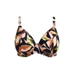 Damski strój kąpielowy na fiszbinach Elomi Plunge Ocean Avenue. Brązowe bikini damskie ELOMI, bez wzorów. Za 270.50 zł.