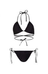 Strój kąpielowy dwuczęściowy damski O'Neill Kat Becca Wow Bikini. Czarne bikini damskie O'neill, bez wzorów. Za 149.99 zł.