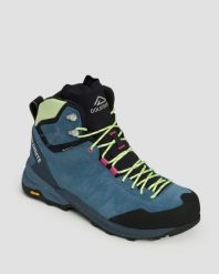 Buty damskie Dolomite CRODAROSSA LEATHER HIGH GTX DENIM BLUE 924. Niebieskie obuwie trekkingowe damskie Dolomite. Za 820.00 zł.