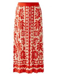 Miss Lagotte Spódnica w kolorze pomarańczowo-kremowym rozmiar: 42. Pomarańczowe spódniczki damskie Miss Lagotte, bez wzorów, z podwyższonym stanem, midi. Za 171.28 zł.