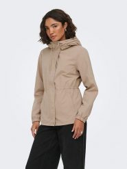 ONLY Parka w kolorze beżowym rozmiar: S. Brązowe parki damskie Only, s, bez wzorów. Za 134.95 zł.