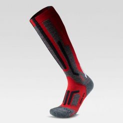Skarpety narciarskie męskie z wełną Merino UYN Ski Merino Socks. Czarne skarpetki męskie UYN, bez wzorów, z wełny. Za 199.99 zł.