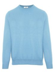 Malo Optimum Sweter w kolorze błękitnym rozmiar: XL. Niebieskie swetry męskie Malo Optimum, xl, bez wzorów, z kaszmiru, bez kołnierzyka. Za 347.99 zł.