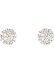 DIAMOND & CO Złote kolczyki-wkrętki "Round Stud" z diamentami rozmiar: onesize. Żółte kolczyki damskie Diamond & Co, z diamentem, złote. Za 462.29 zł.