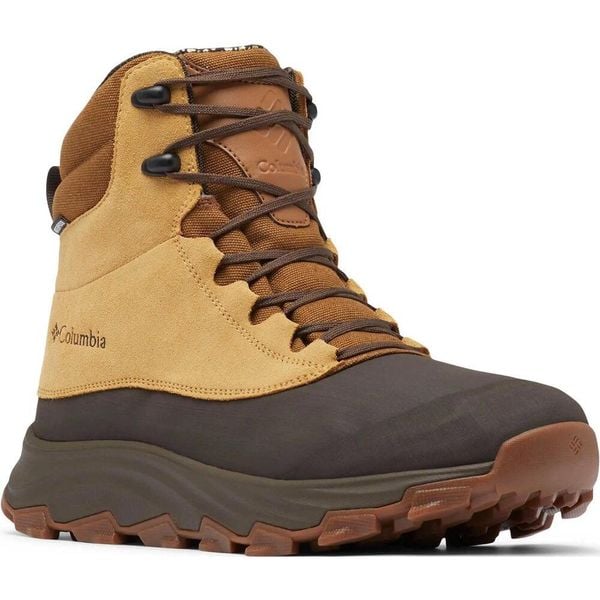 Buty Śniegowce Męskie Columbia Expeditionist Shield Waterproof. Brązowe buty trekkingowe męskie Columbia, na zimę, bez zapięcia. Za 512.95 zł.