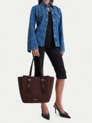 Nine West Torebka EO-STEEL ROSE-LDA9417 Brązowy. Brązowe torebki klasyczne damskie Nine West, bez wzorów, z materiału, bez dodatków. Za 329.99 zł.