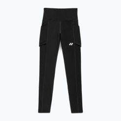 Legginsy treningowe YONEX 42026 Practice W. Czarne legginsy damskie YONEX, m, bez wzorów, z elastanu. Za 399.99 zł.