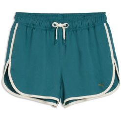 Szorty damskie Puma Swim Women Woven Shorts 1p. Niebieskie szorty damskie Puma, bez wzorów, z materiału. Za 290.00 zł.