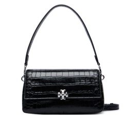 Torebka Tory Burch. Czarne torebki klasyczne damskie Tory Burch, bez wzorów, bez dodatków. Za 2,634.00 zł.