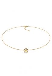 Elli Choker Damski Kwiatowy Łańcuszek 925 Sterling Silver Pozłacany Pomysł na prezent na Wielkanoc Złoty 38 cm Naszyjniki 1 ct. Szare naszyjniki damskie Elli, pozłacane. Za 288.99 zł.