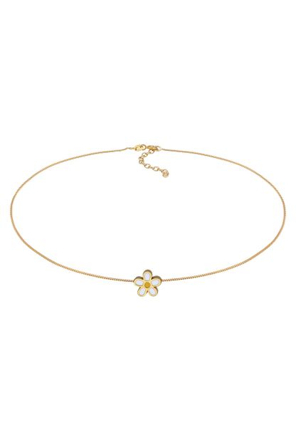 Elli Choker Damski Kwiatowy Łańcuszek 925 Sterling Silver Pozłacany Pomysł na prezent na Wielkanoc Złoty 38 cm Naszyjniki 1 ct. Szare naszyjniki damskie Elli, pozłacane. Za 288.99 zł.