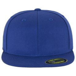 Czapka Z Daszkiem Premium 210. Niebieskie czapki z daszkiem damskie FLEXFIT, bez wzorów. Za 88.99 zł.