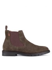 Lasocki Sztyblety DAN-05 MB Khaki. Brązowe sztyblety męskie Lasocki, ze skóry, bez zapięcia. Za 249.99 zł.