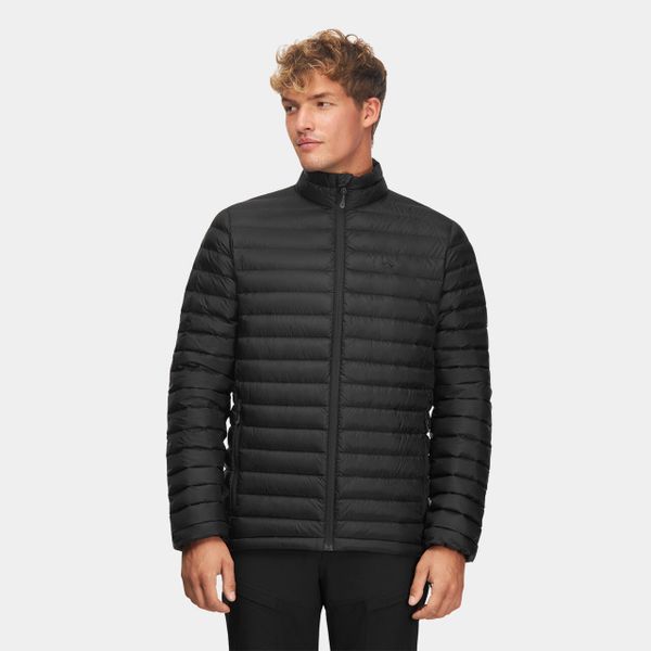 Kurtka męska puchowa Pro Alpinus Gilgit. Czarne kurtki męskie Alpinus, m, bez wzorów, z puchu, sportowe, bez kaptura. Za 549.00 zł.