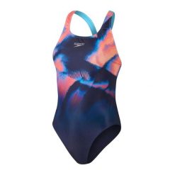 Damski / Damski Jednoczęściowy Kostium Kąpielowy Club Training Placement Digital. Czerwone stroje jednoczęściowe damskie Speedo, bez wzorów. Za 286.99 zł.
