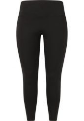 Damskie legginsy Q Sportswear Thalia. Czarne legginsy damskie ENDURANCE Q, bez wzorów, z materiału. Za 218.00 zł.