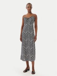 ONLY Sukienka letnia Nelly 15322844 Granatowy Regular Fit. Niebieskie sukienki damskie Only, na lato, m, bez wzorów, z wiskozy, bez kołnierzyka, bez ramiączek. Za 189.99 zł.