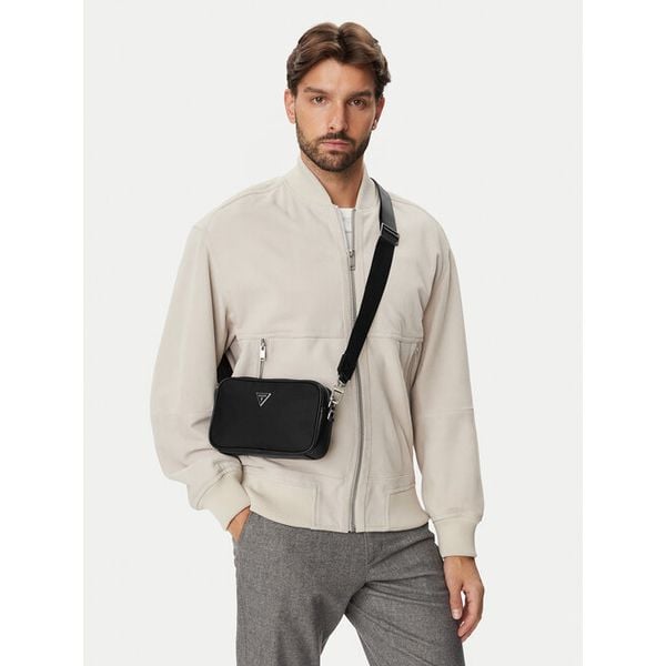 Saszetka Guess. Czarne saszetki męskie Guess. Za 291.99 zł.