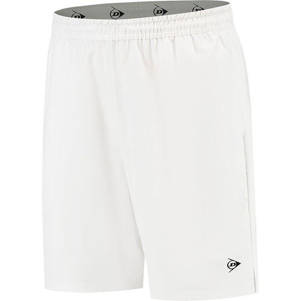 Spodenki sportowe męskie Dunlop Club Woven 7 Short. Białe szorty męskie Dunlop, bez wzorów, sportowe. Za 139.99 zł.